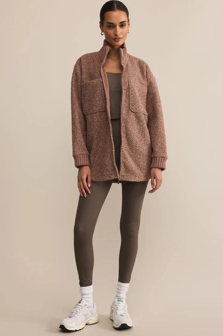 Z Supply Downhill Jacket Coconut - Dear Lucy