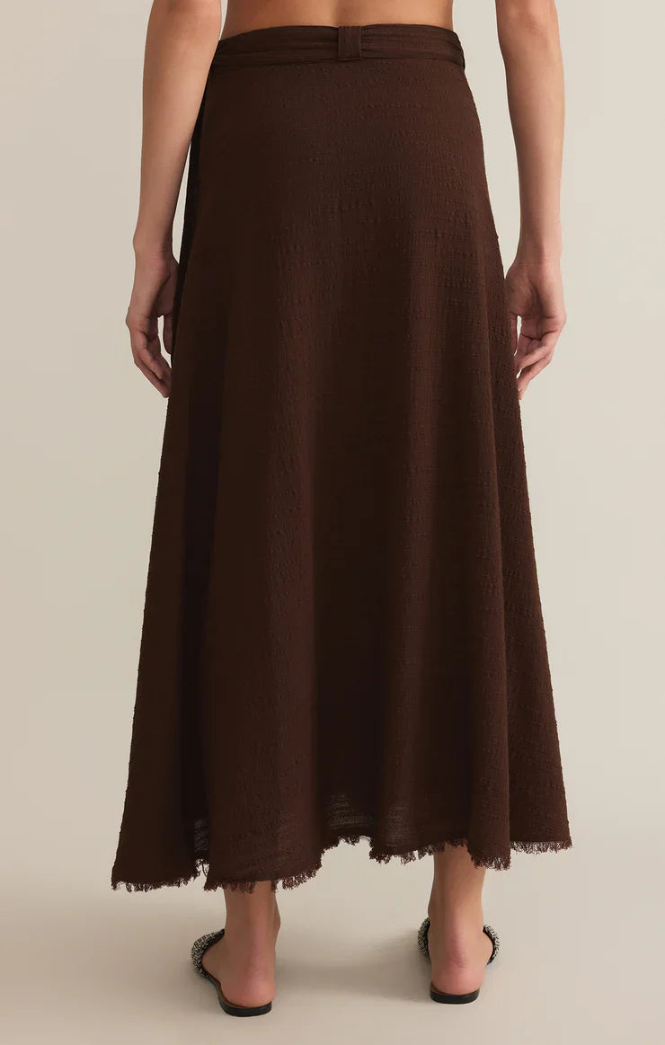 Z Supply Salerno Wrap Midi Skirt - Dear Lucy