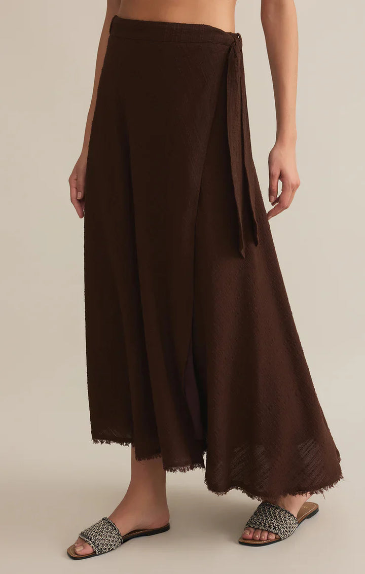 Z Supply Salerno Wrap Midi Skirt - Dear Lucy