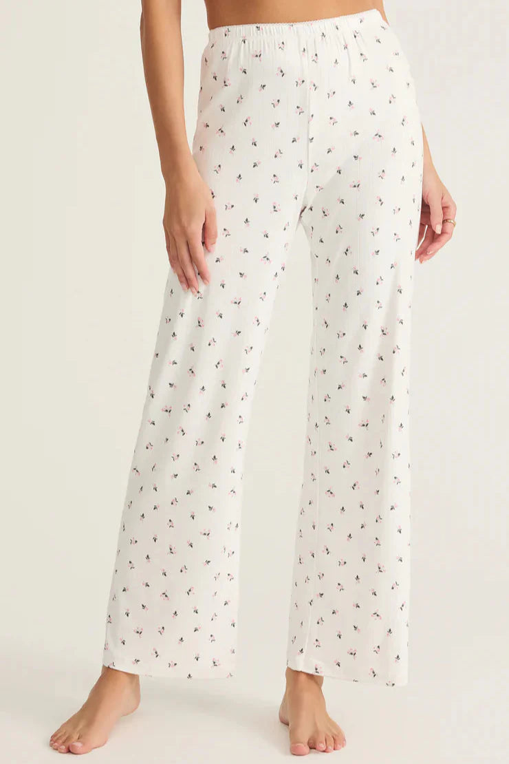 Z Supply Vintage Ditsy Floral Pointelle Pant - Dear Lucy