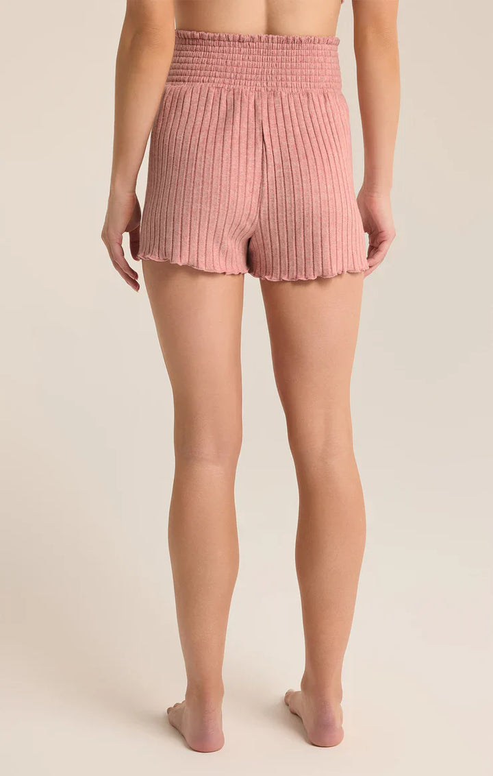 Z Supply Dawn Smocked Rib Short - Dear Lucy