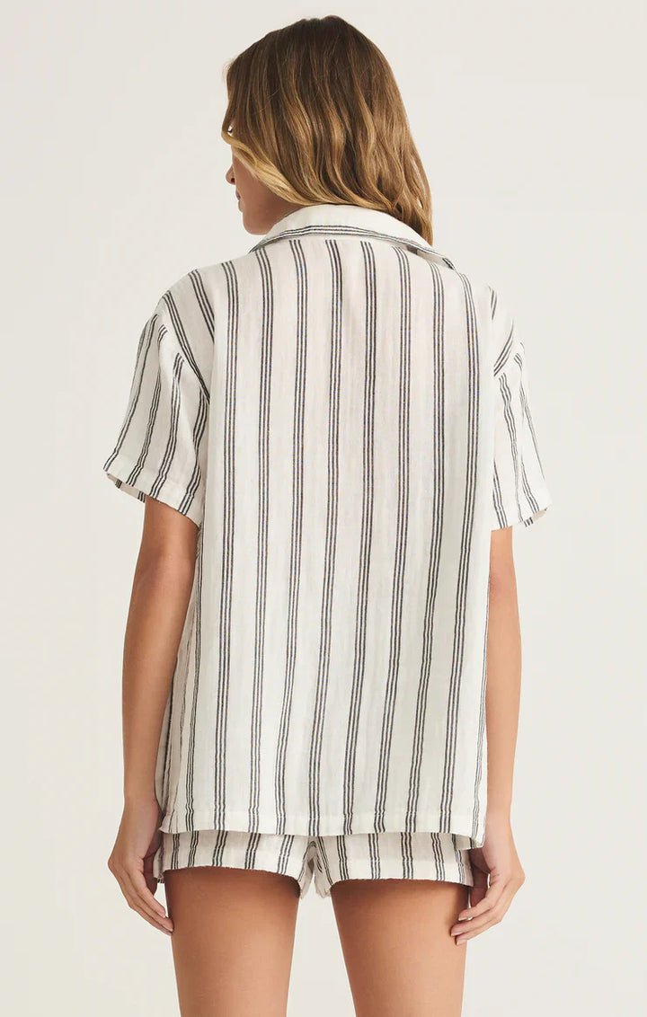 Z Supply Seascape Stripe Shirt - Dear Lucy