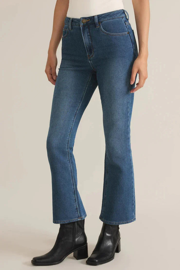 Z Supply Lia Denim Ankle Kick Flare - Dear Lucy