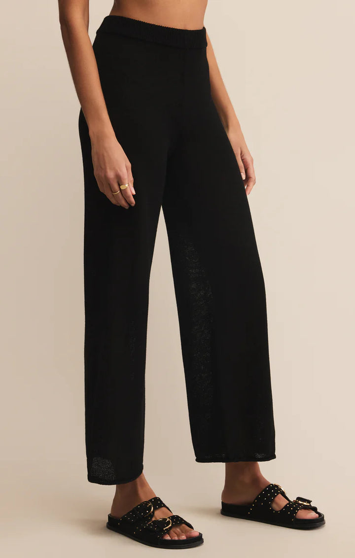 Z Supply Wanderlust Sweater Pant – Black