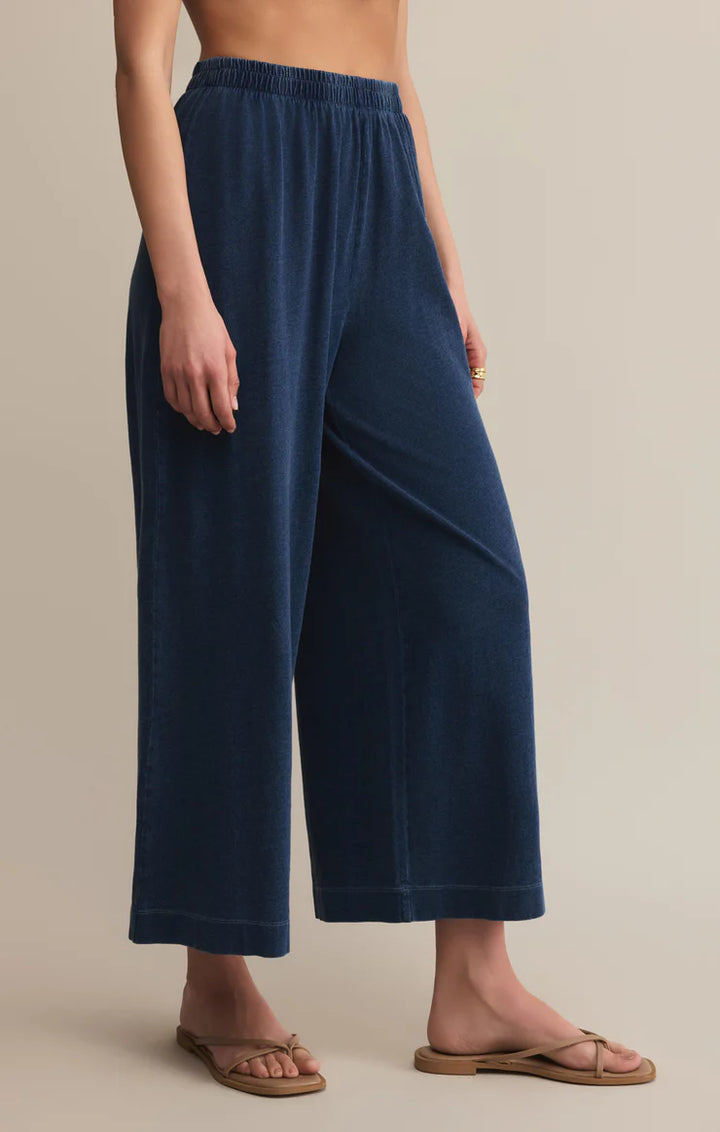 Z Supply Scout Jersey Denim Pant – Indigo