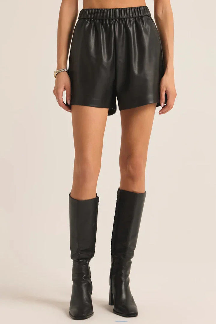 Z Supply Tia Faux Leather Short - Dear Lucy