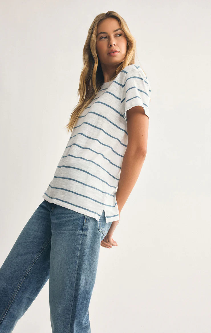 Z Supply Foundation Stripe Tee – Boathouse