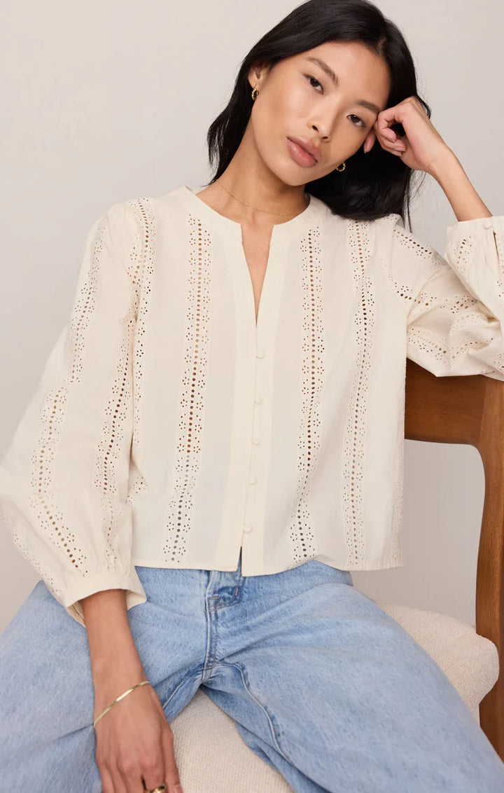 Z Supply Louella Button-Up Top