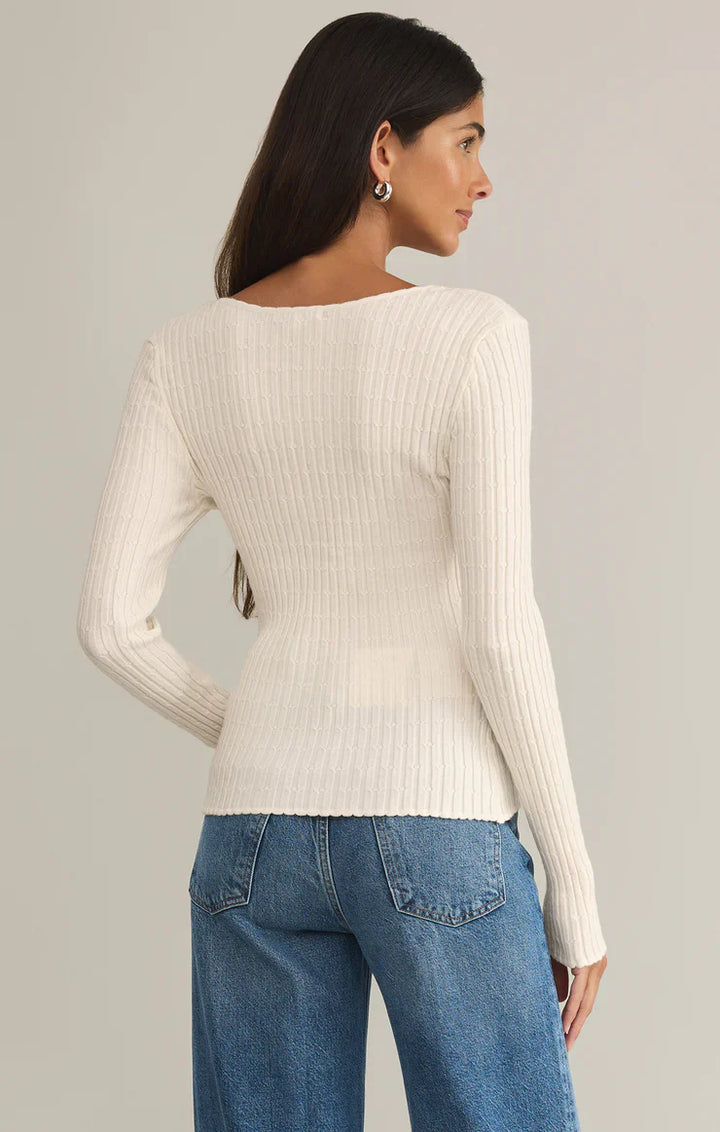 Z Supply Emelie Button Up Sweater - Dear Lucy