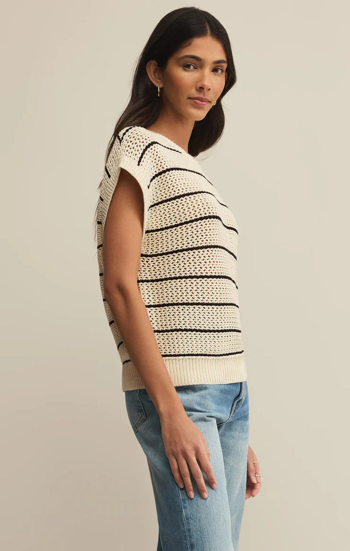 Z Supply Ines Striped Sweater - Dear Lucy