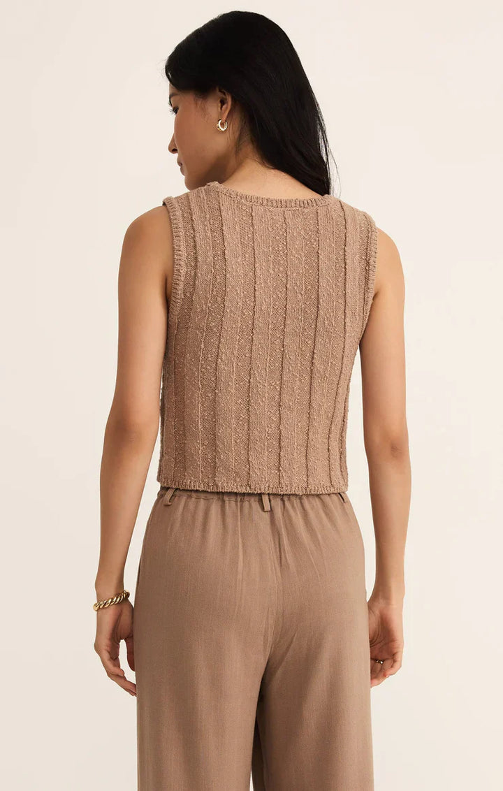 Z Supply Calan Rib Sweater Cropped Tank - Dear Lucy
