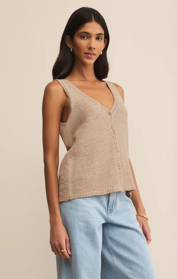 Z Supply Mage Sweater Vest – Natural