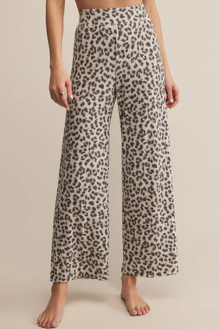 Leopard print lounge pants- part of a set from Z Supply 