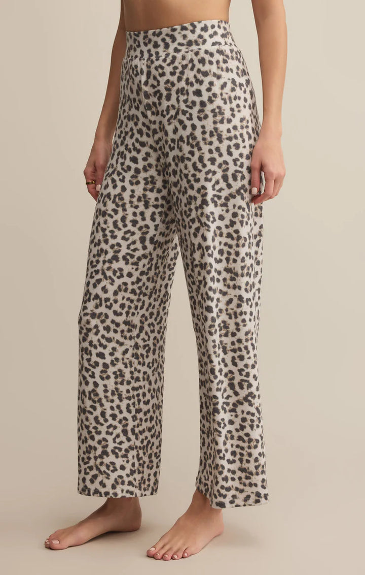 Leopard print lounge pants- part of a set from Z Supply 