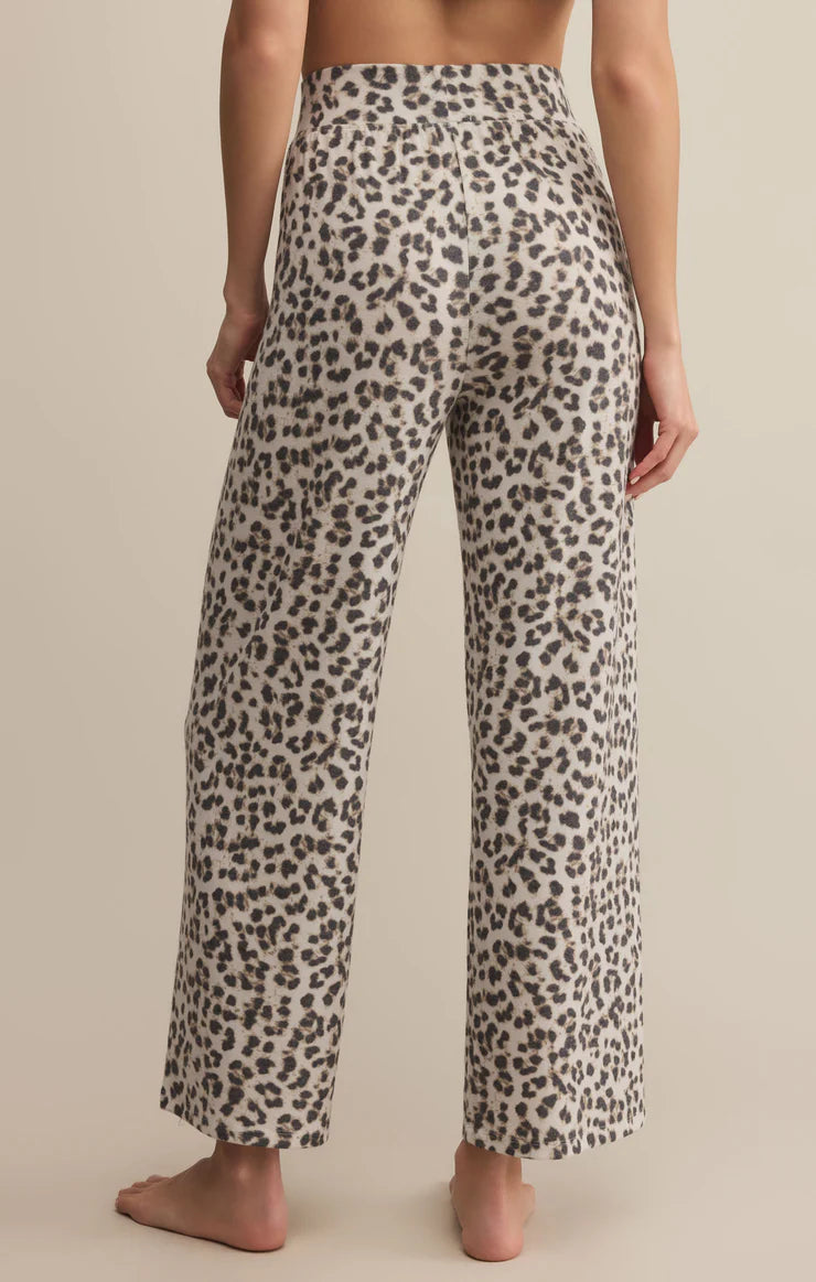 Leopard print lounge pants- part of a set from Z Supply 