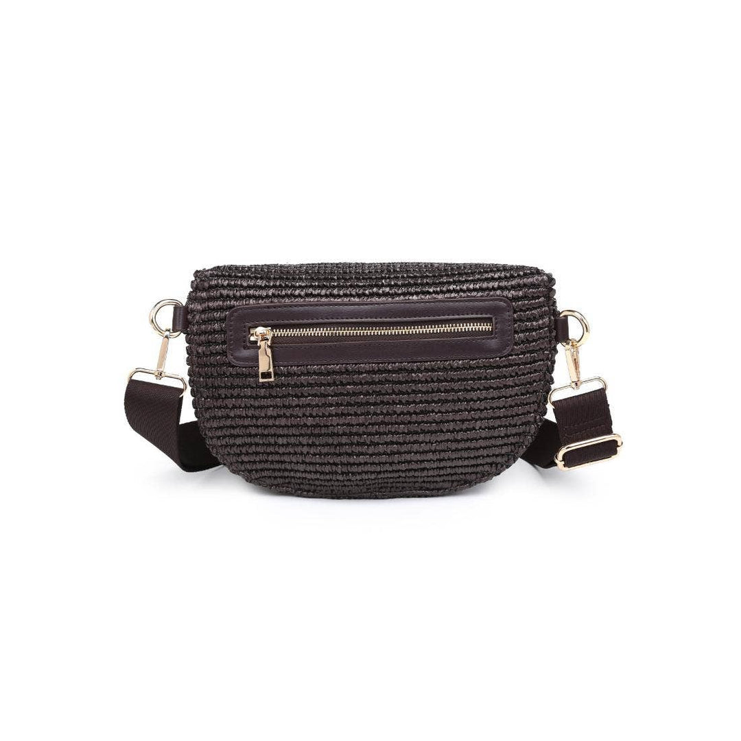 Moda Luxe Gizelle Belt Bag Chocolate