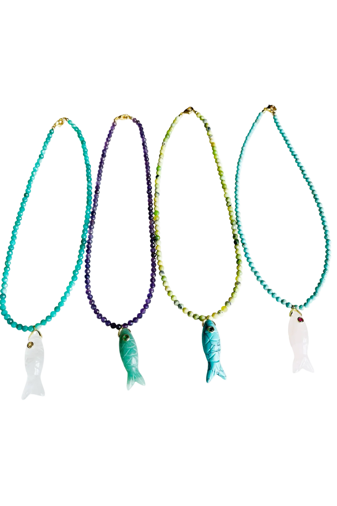 Market and King The Big Eye Fish Necklace