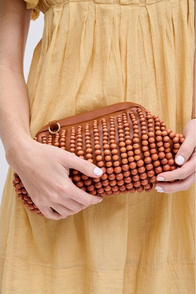 Lydia Beaded Clutch