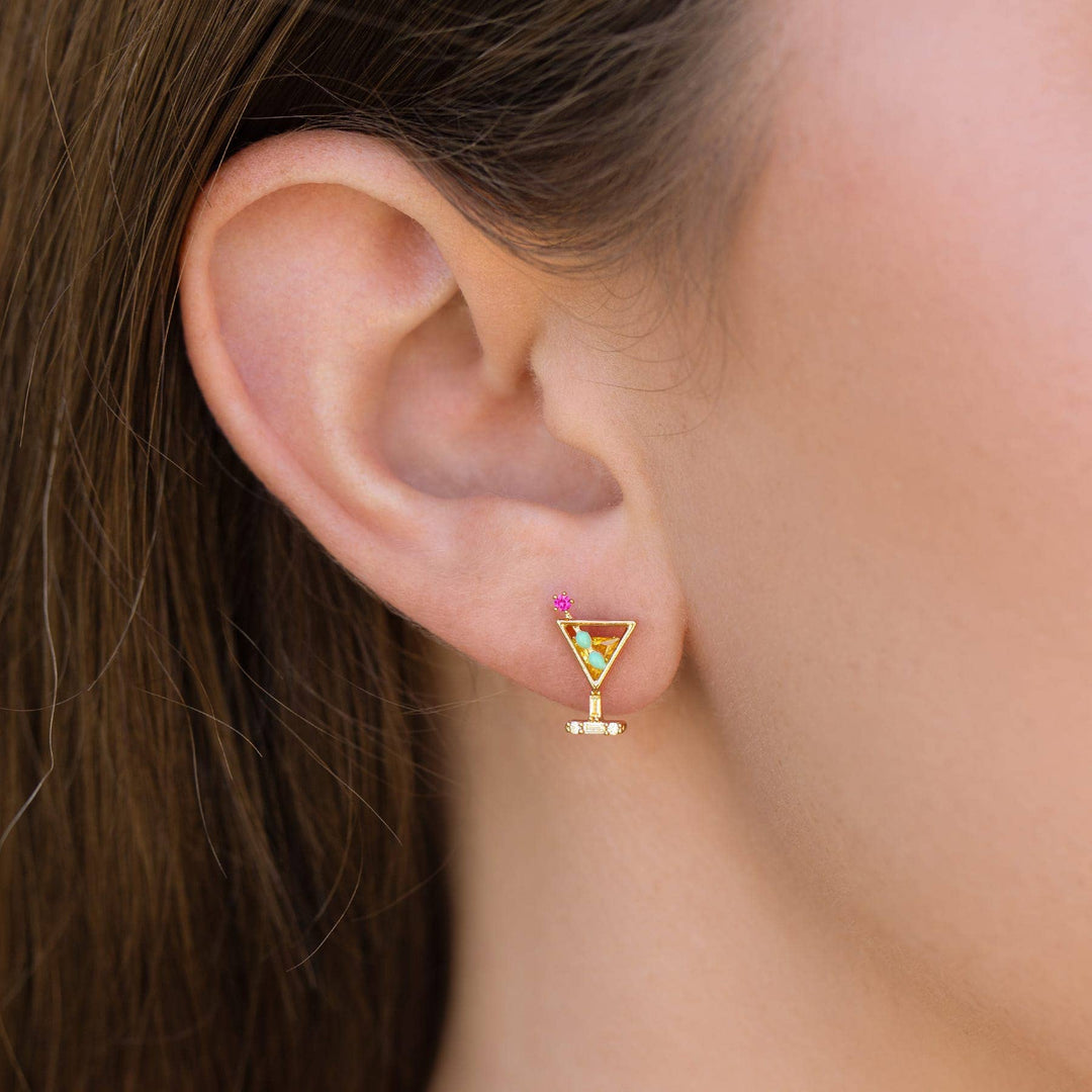 Dirty Martini Studs - Dear Lucy