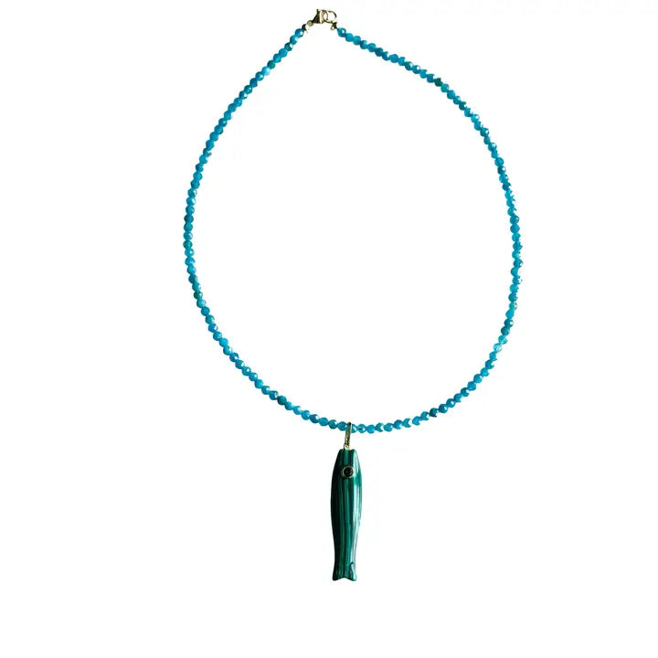 Market And King The Cooper Fish Necklace