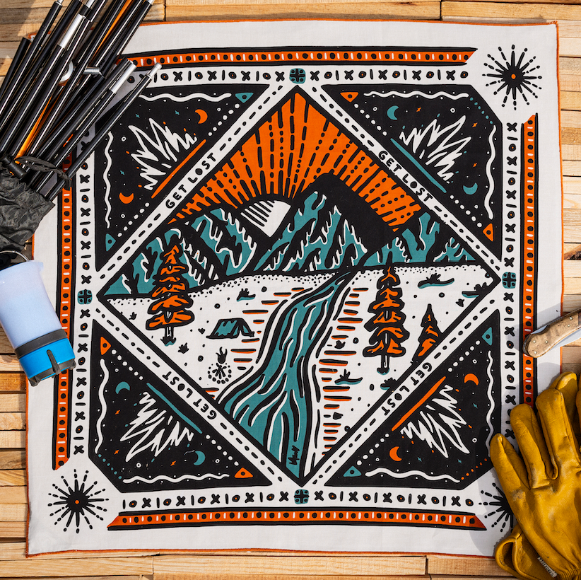 BANDITS Bandanas "Get Lost"