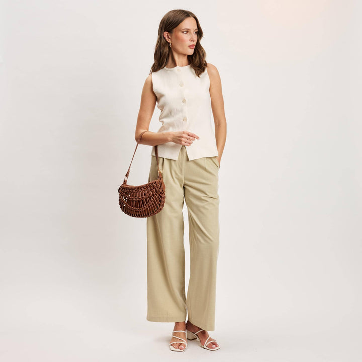 Moda Luxe Francesca Clutch Cognac