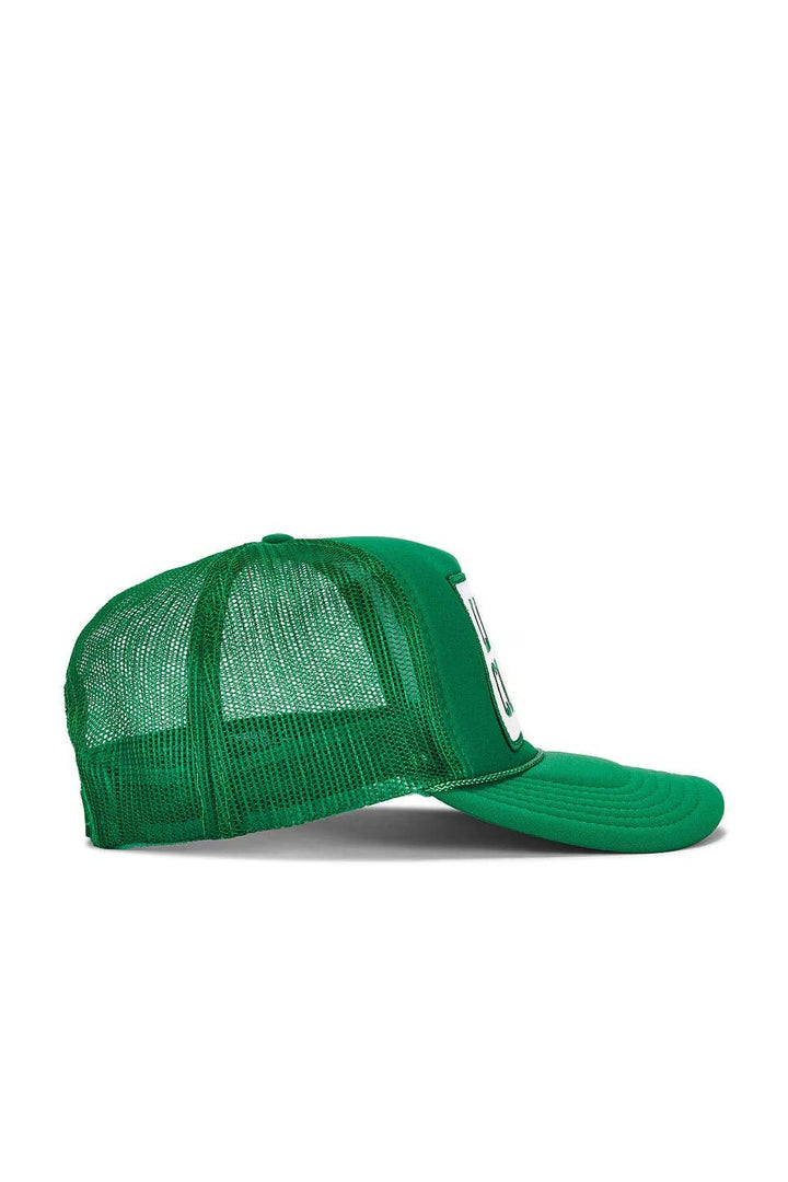Lucky Charm Trucker Hat in Green - Dear Lucy