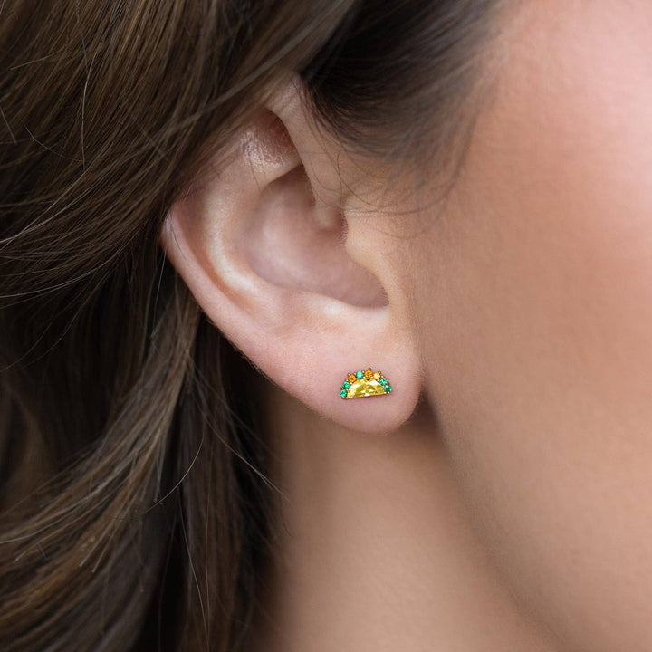 Girls Crew Taco Tuesday Studs - Dear Lucy