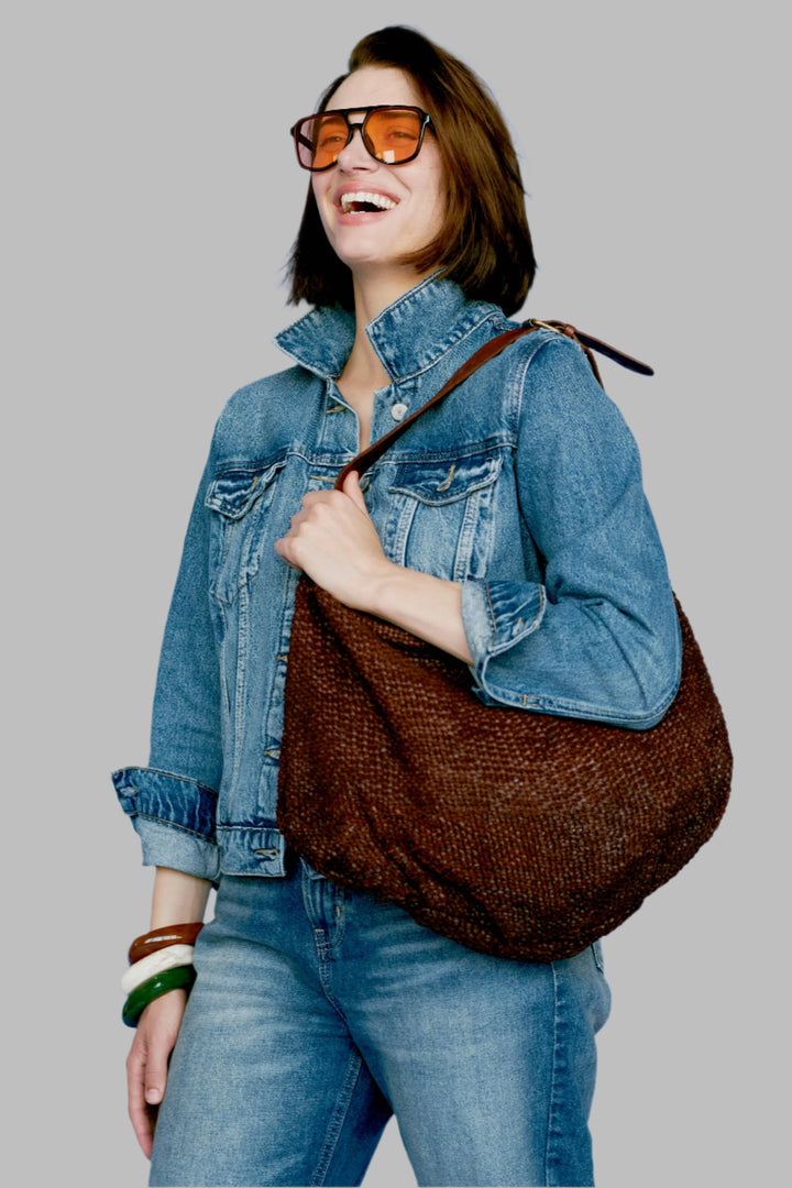 Latico Stella Leather Tote Brown