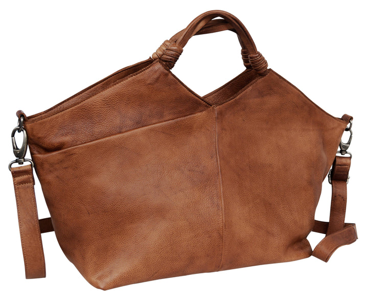 Latico Nelly Leather Tote Cognac