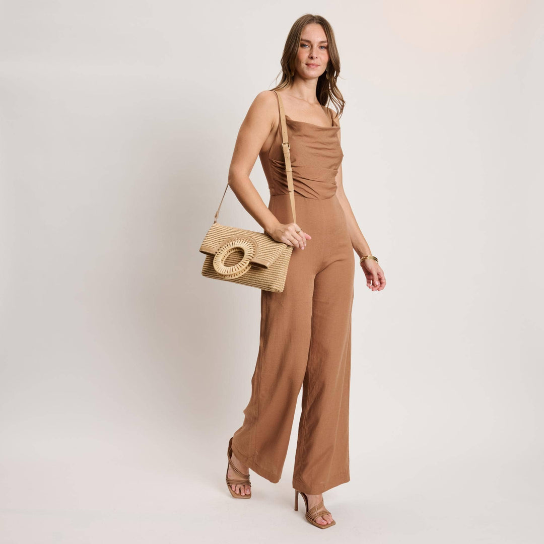 Moda Luxe Tessa Crossbody Natural