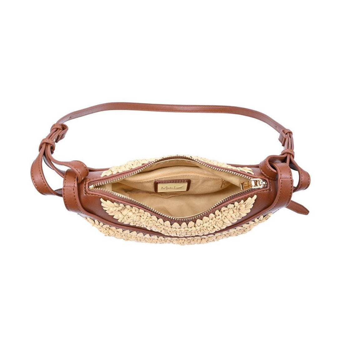 Moda Luxe Georgia Crossbody Natural Tan