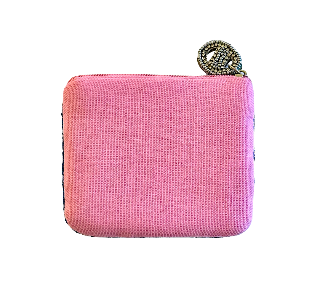 Beaded Sardines in Tin Can Coin Purse