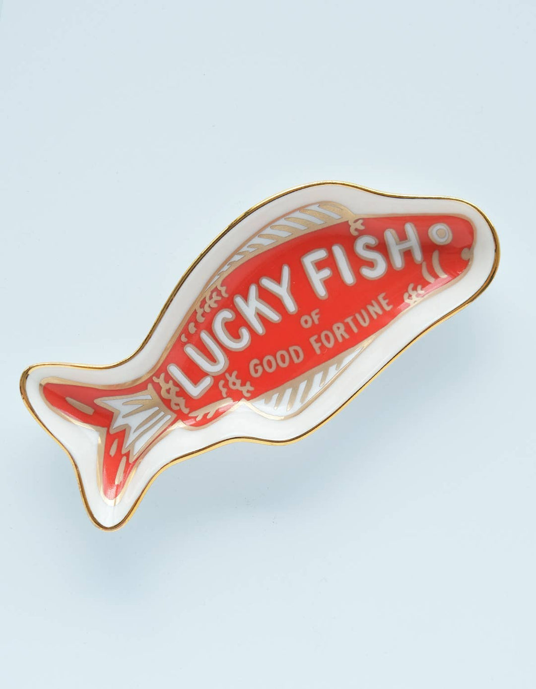Fortune Fish Porcelain Trinket Dish - Dear Lucy