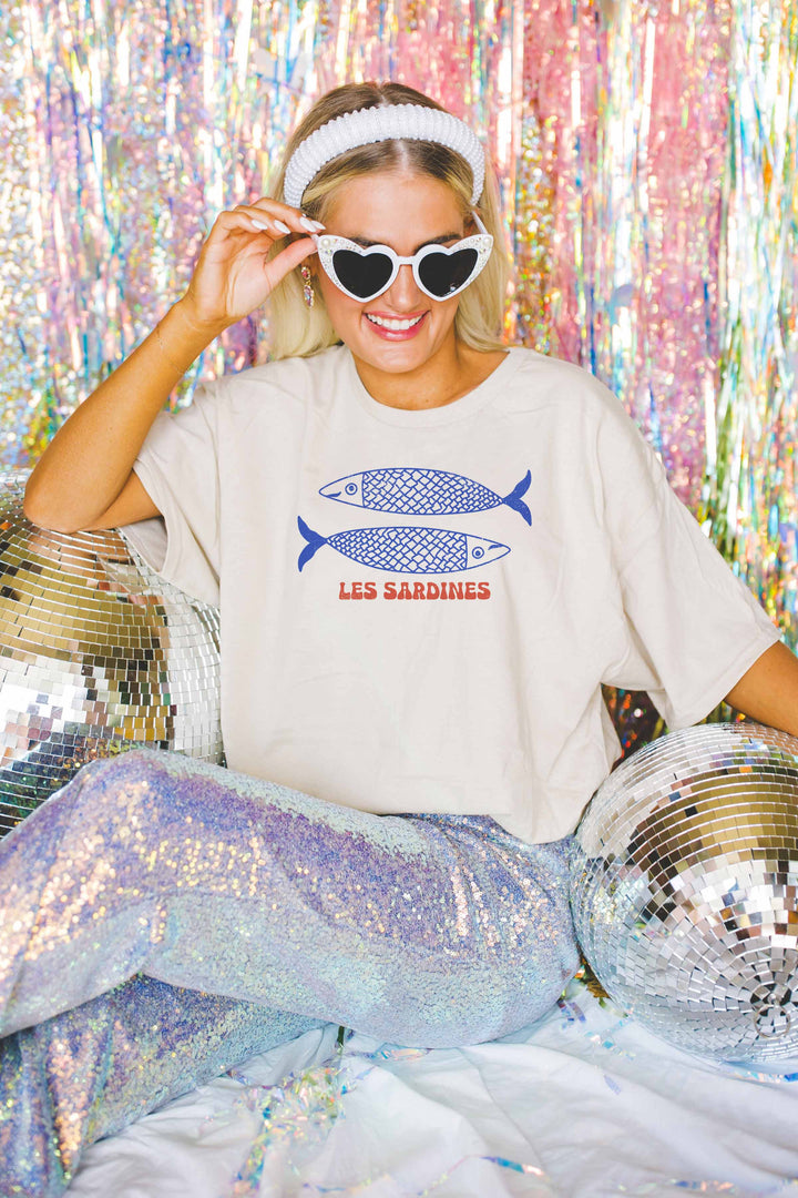 Les Sardines Oversized Tee
