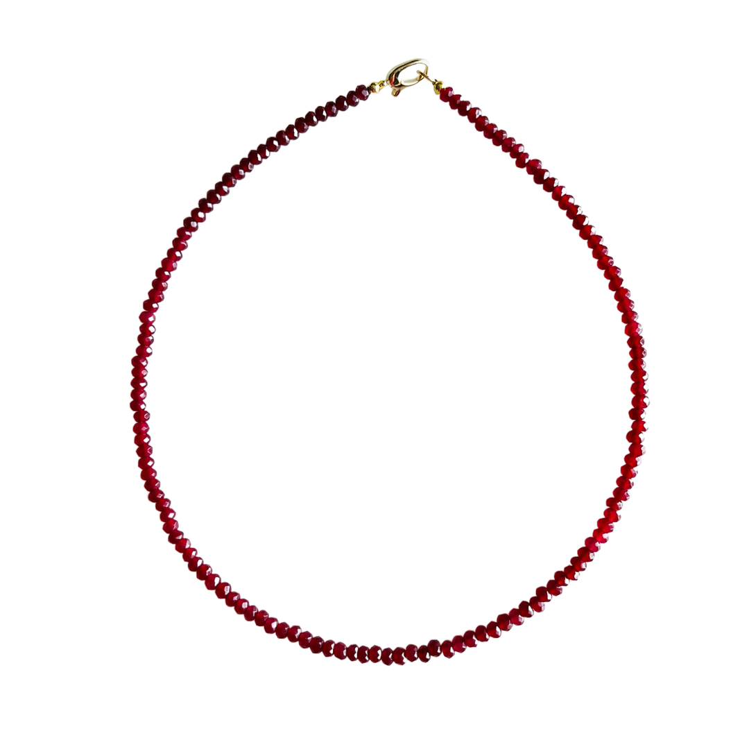 Market and King Dainty Candy Gemstone Necklace - Dear Lucy