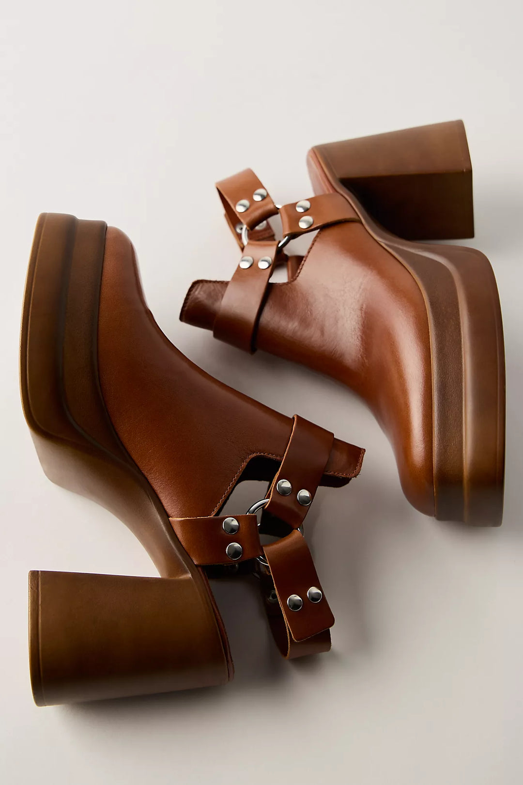 Free People Hybrid Harness Boot Chestnut - Dear Lucy