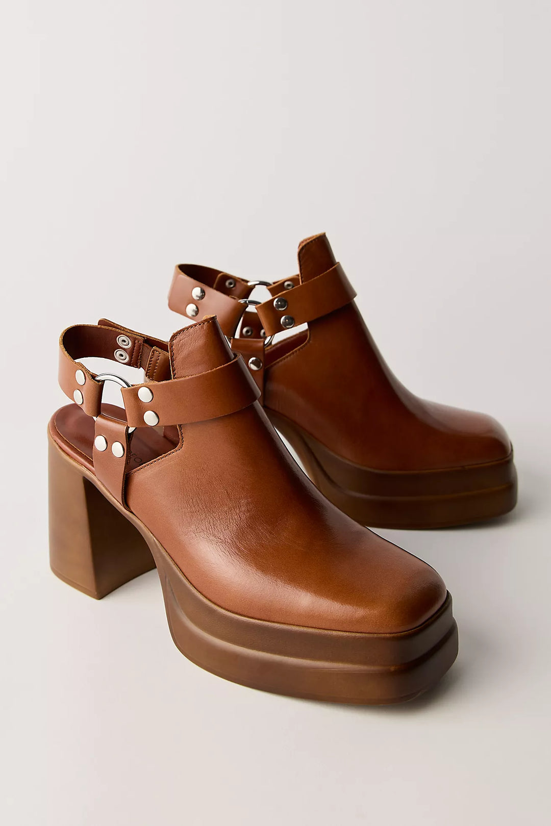 Free People Hybrid Harness Boot Chestnut - Dear Lucy