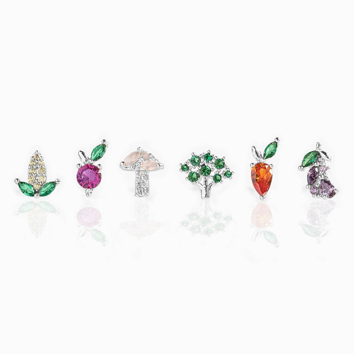Farmers Market Veggie Stud Set