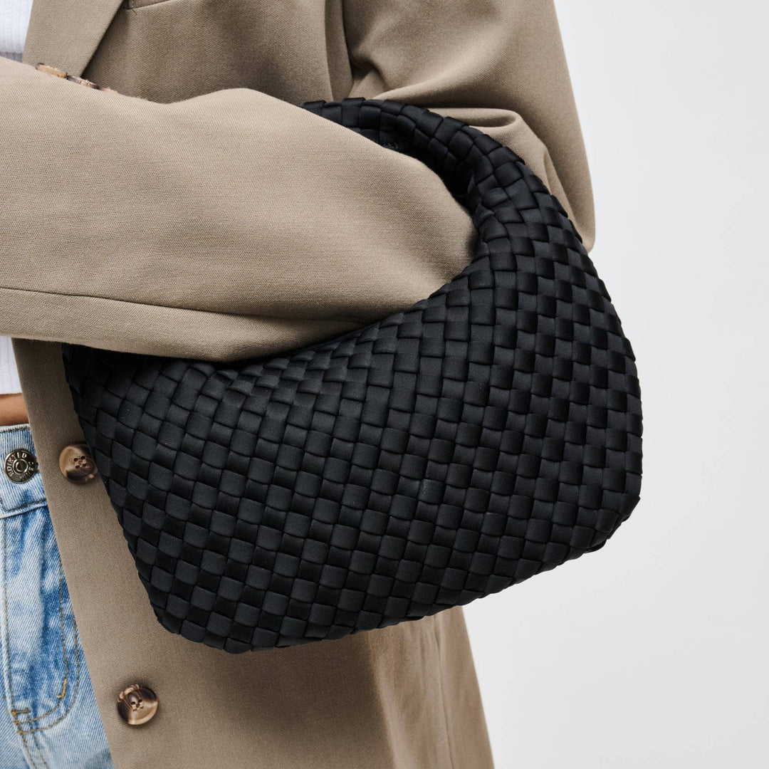 Sol & Selene Dare to Dream - Small Woven Neoprene Clutch - Dear Lucy