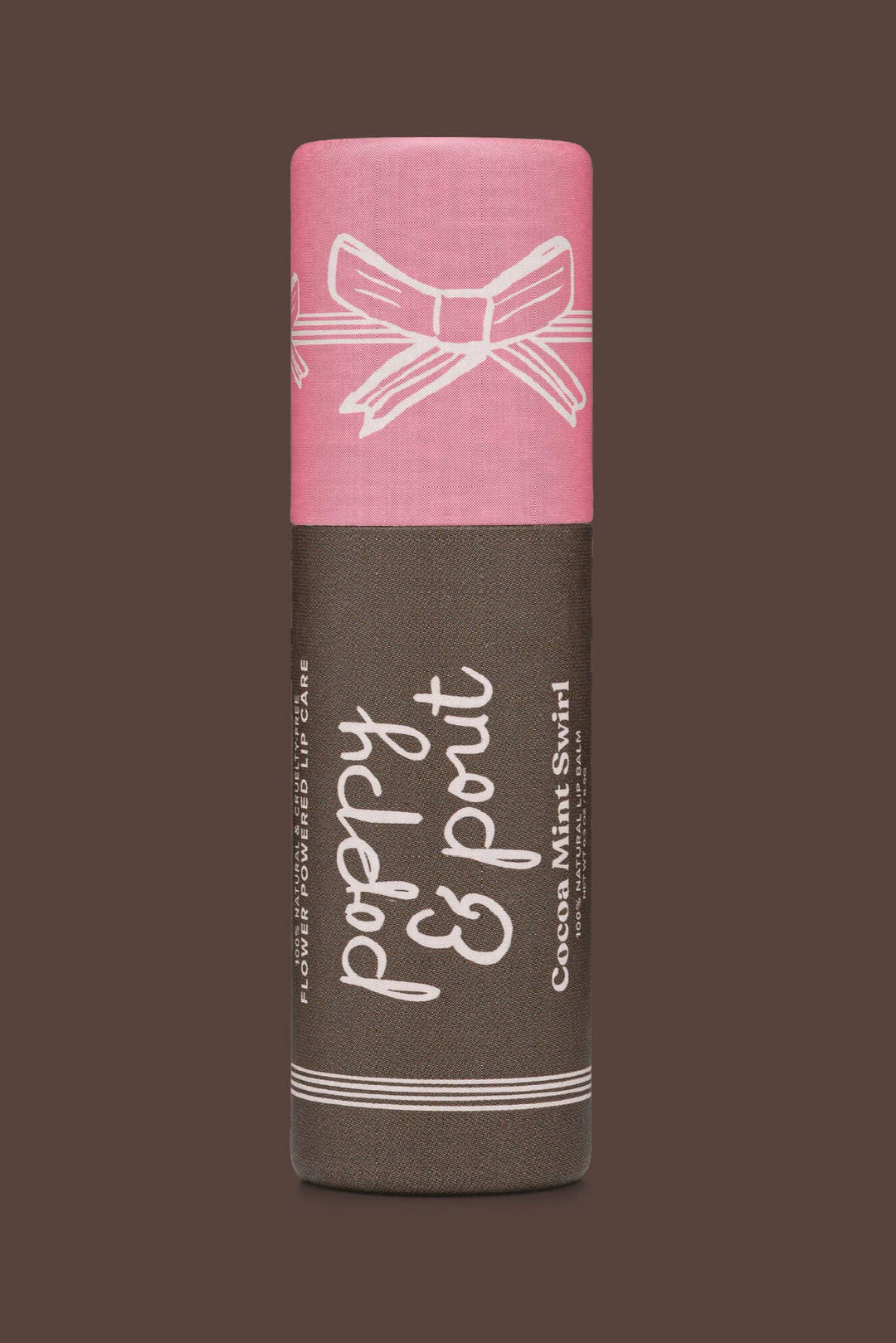 Poppy & Pout Limited Edition, Lip Balm, Holiday, Cocoa Mint Swirl - Dear Lucy