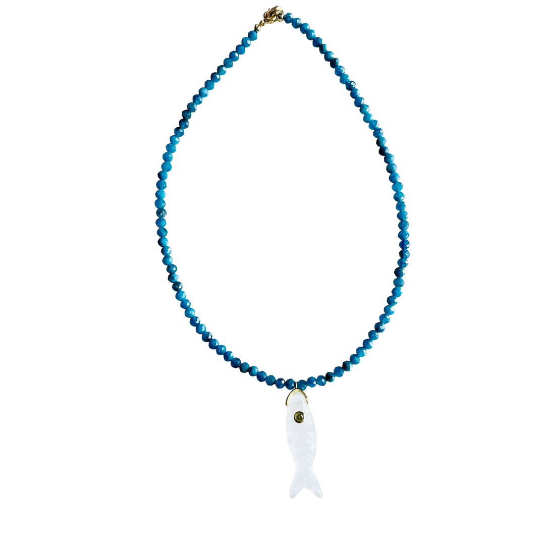 Market and King The Big Eye Fish Necklace
