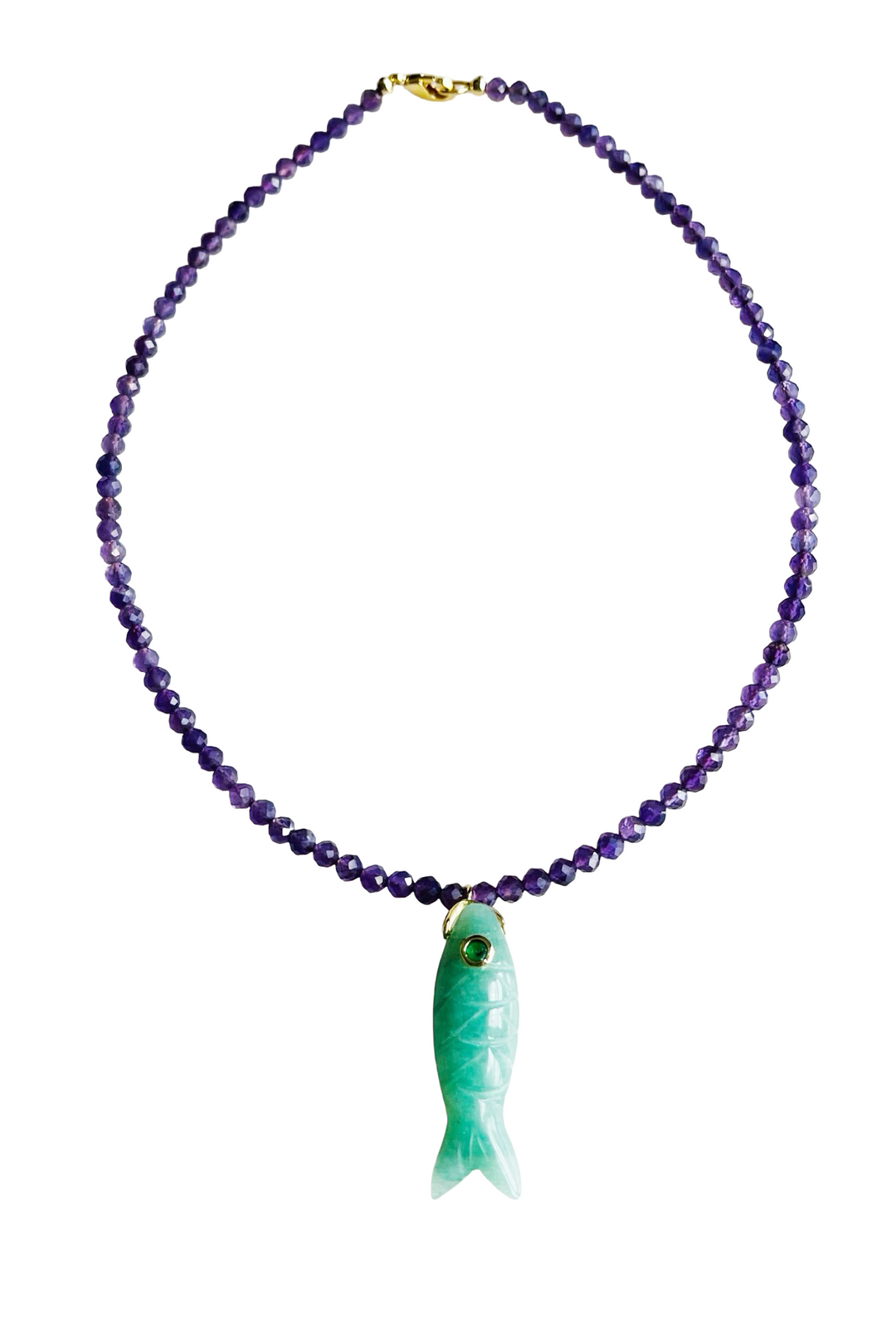 Market and King The Big Eye Fish Necklace