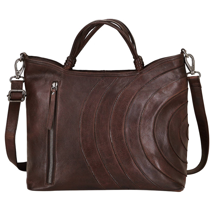Latico Joplin Leather Tote Oat - Dear Lucy