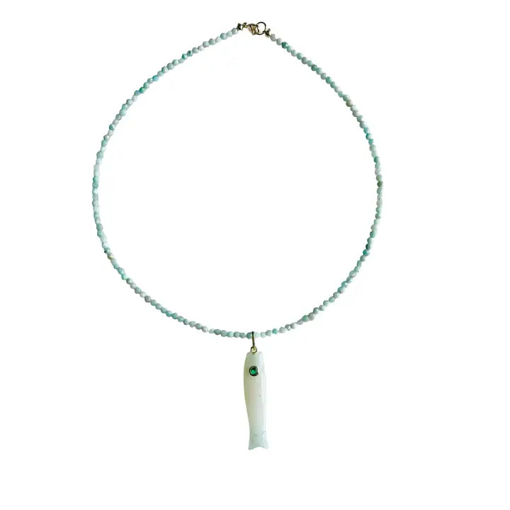 Market And King The Cooper Fish Necklace