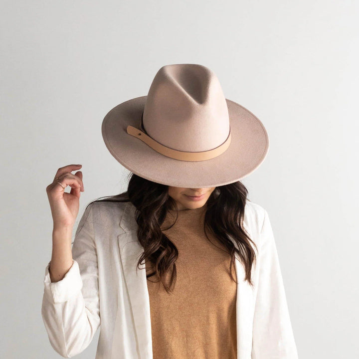 Gigi Pip Shiloh Fedora in Summer Blush - Dear Lucy