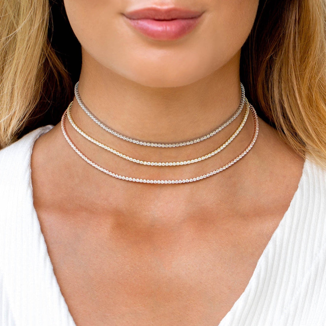 Thin Tennis Choker - Dear Lucy