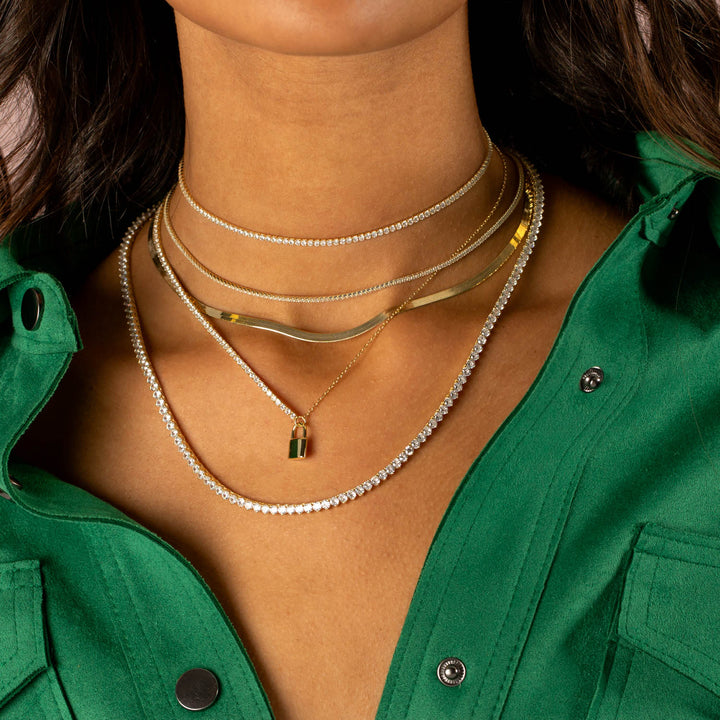 Thin Tennis Choker - Dear Lucy