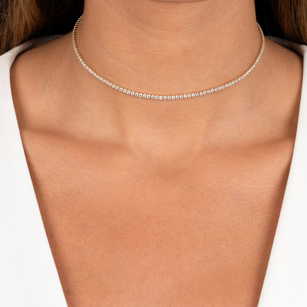 Thin Tennis Choker - Dear Lucy