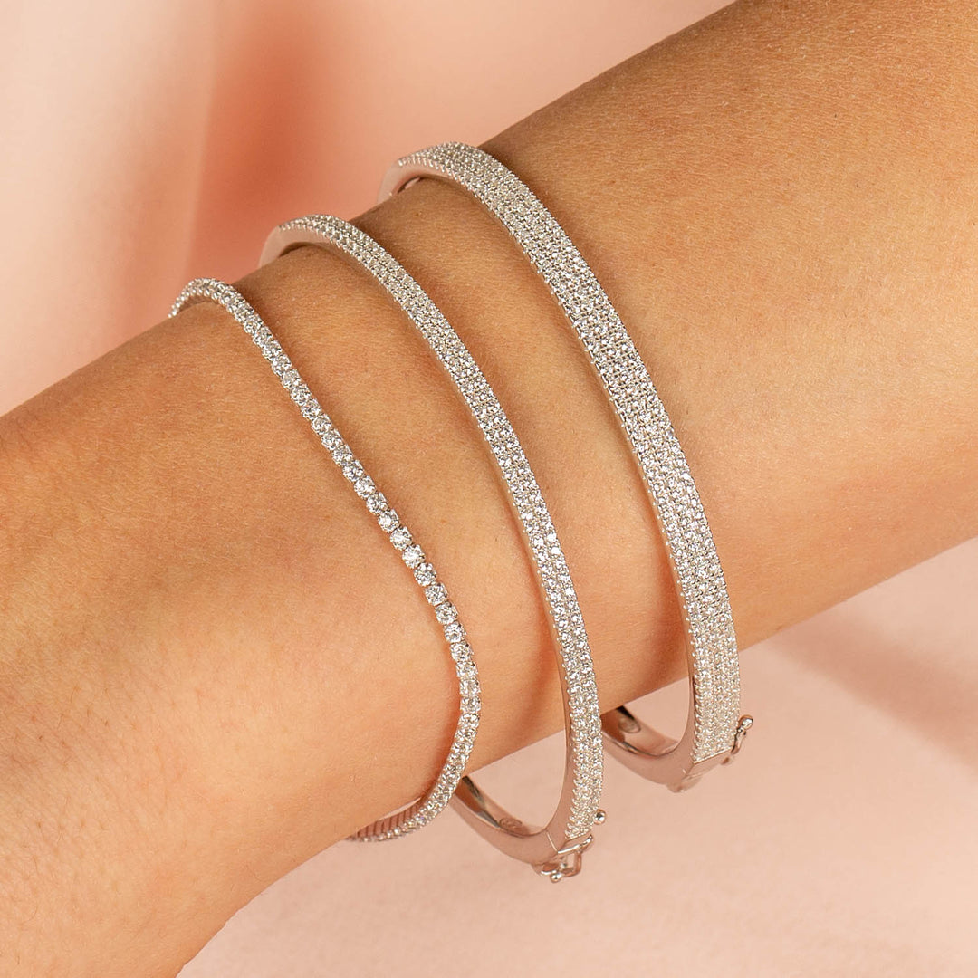 Classic Thin Tennis Bracelet - Dear Lucy